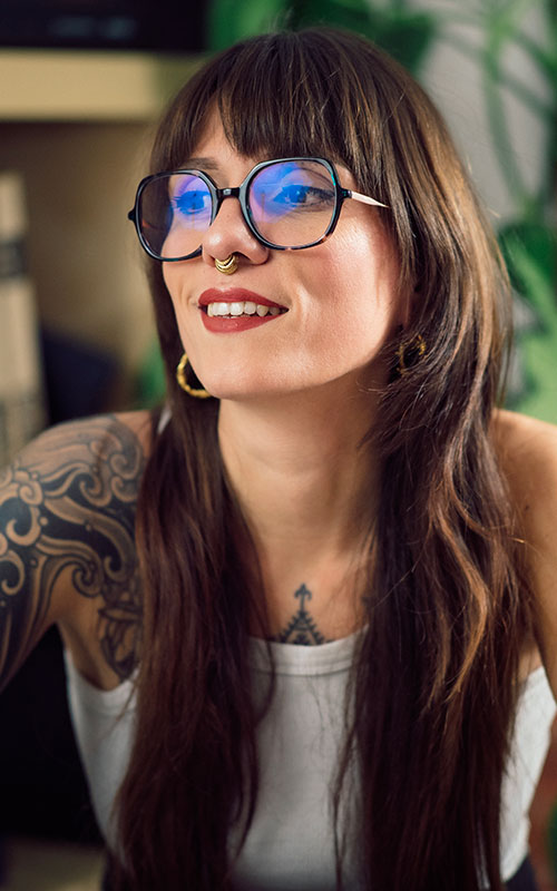 portrait photographique de Julie Forestier.